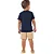Conjunto infantil menino estampado esporte algodão marinho - Imagem 3