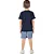 Conjunto infantil menino gamer algodão marinho - Imagem 3