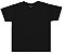Camiseta infantil unissex dry fit proteção UV 50+ preta - Imagem 1