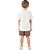 Camiseta infantil menino lisa básica algodão crú - Imagem 3