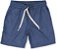 Bermuda infantil menino lisa com cordão azul - Imagem 1
