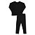 Conjunto termico calça e blusa preto - Imagem 1