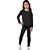 Conjunto Térmico Infantil Unissex Blusa e Calça Preto - Imagem 2