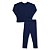 Conjunto termico calça e blusa marinho - Imagem 1