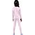 Conjunto Térmico Infantil Unissex Blusa e Calça Rosa Claro - Imagem 3