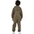 Conjunto Moletom Infantil Menino com Capuz Zíper Dino Verde Militar - Imagem 3