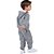 Conjunto Moletom Infantil Menino Bike Sports com Capuz Cinza - Imagem 3