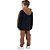 Conjunto Moletom Infantil Menino Los Angeles com Capuz Preto - Imagem 3
