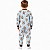 Pijama Macacão Soft Ursinho com Zíper Azul - Imagem 2