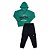 Conjunto Moletom Infantil Menino New York Verde Pantanal - Imagem 2