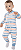 Pijama macacão infantil Listrado Soft - Imagem 2