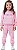 Conjunto Moletom Infantil Menina Curious Rosa Claro - Imagem 1