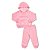 Conjunto Moletom Infantil Menina Curious Rosa Claro - Imagem 2