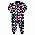 Pijama macacão infantil menina soft corações - Imagem 4