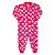 Pijama macacão infantil menina soft corações - Imagem 3