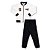 Conjunto Moletom Infantil Menino Power Kids off white - Imagem 2