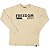 Camiseta Infantil Menino Manga Longa Freedom Bege - Imagem 2