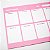 Bloco de Planner Minha Semana Tema Rosa c/24 Folhas - Imagem 1