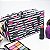 Necessaire Estampa Boca Baton Fundo Preto - Imagem 3