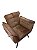 POLTRONA CONFLEX VELUDO TERRACOTA - Imagem 1