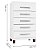 COMODA INCORPLAC CANNES - 5 GAVETAS - BRANCO - Imagem 2