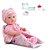 Bebê Diver New Born Premium Menina c/ Cabelo 8153 - Divertoys - Imagem 2