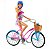 Barbie Bicicleta com Boneca HBY28 - Mattel - Imagem 3