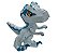 Dinossauro Baby Blue Cinza Jurassic World 1467 - Pupee - Imagem 2