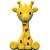 Mordedor Látex Girafinha 790867.1 - Pais & Filhos - Imagem 1