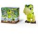 Baby Dinos Mini T-Rex Verde Jurassic World 1475 - Pupee - Imagem 1