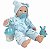 Bebê Diver New Born Brincando de Pijama Menino 8192 - Divertoys - Imagem 3