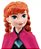 Boneca Princesas Disney Frozen Anna HLW46/ HLW49 - Mattel - Imagem 3