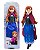 Boneca Princesas Disney Frozen Anna HLW46/ HLW49 - Mattel - Imagem 1
