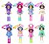 Polly Pocket Bonecas Amigas de Capuz com Chaveiro Sortidas JMN38 - Mattel - Imagem 5