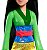 Boneca Princesa Disney Saia Cintilante Mulan HLW02 - Mattel - Imagem 3