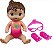 Boneca Baby Alive Piscina Bebê Morena F8141 - Hasbro - Imagem 3