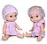 Mini Dolls Little Mommy® Hora do Banho 1019 - Pupee - Imagem 2