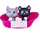 Mini Pets da Barbie Gatinhas Hora do Banho 1298 - Pupee - Imagem 4