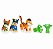 Patrulha Canina Jungles Pups 3 Figuras Chase, Travker e Tigre 3583 - Sunny - Imagem 2