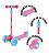 Patinete 3 Rodas Dobrável Teen Sports Pink 8724 - Zippy Toys - Imagem 3