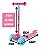 Patinete 3 Rodas Dobrável Teen Sports Pink 8724 - Zippy Toys - Imagem 4