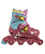 Patins Inline 4 Rodas Piñata com Acessórios Tam 34-37 AD-03 PN - Fênix Brinquedos - Imagem 2