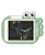 Lousinha LCD 10,5" Dino Verde LCB-193V - Fênix Brinquedos - Imagem 1