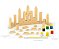 Blocos Construtor Colorir e Brincar 713 - Junges - Imagem 2