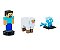 Minecraft Pack com 3 Mini Figuras 3D Sortidas BR2452 - Multikids - Imagem 2