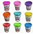 Diver Massa Kit com 4 Potes Unitários Cores Sortidas 8077 - Divertoys - Imagem 3