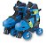 Patins Roller 4 Rodas Ajustável Azul com Acessórios PK-01P (30-33) - Imagem 1