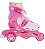 Patins Ajustável Tri-Line Rosa com Acessórios TL-01R (26-29) - Fênix - Imagem 3