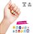 Make Brinq Kit Mechas Coloridas e Adesivos de Unhas MK49 - Polibrinq - Imagem 3
