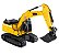 Escavadeira de Controle Remoto CCT-450 - Fênix Brinquedos - Imagem 4